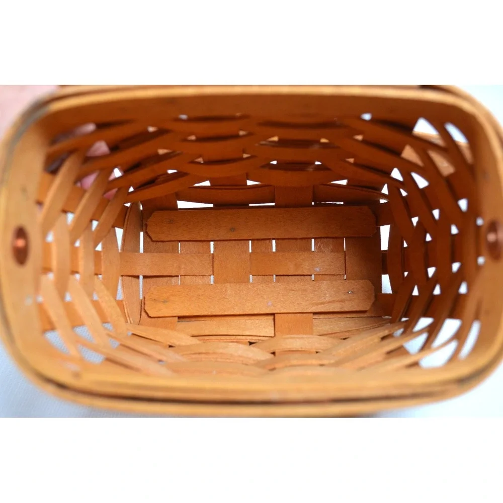 Longaberger 1997 Horizon Of Hope Basket Swivel Handle 5.5
